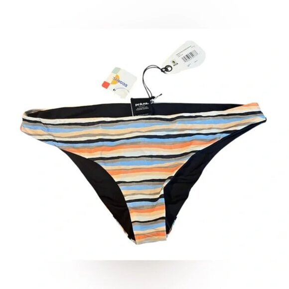 Prana Gemma Reversible Bottoms Women's Medium Water Stripe NWT - Picture 5 of 9